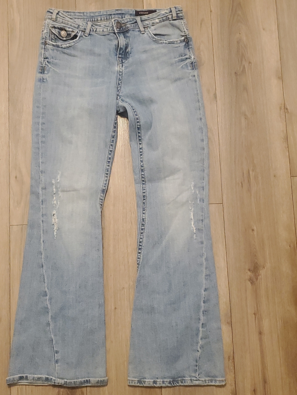 Vigoss Light Wash Flare Jeans
